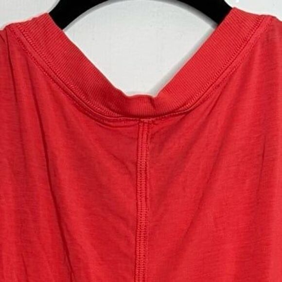 Lululemon All Yours Boyfriend Tee T-Shirt Top - Magma Red - Size XL XXL - Picture 6 of 11